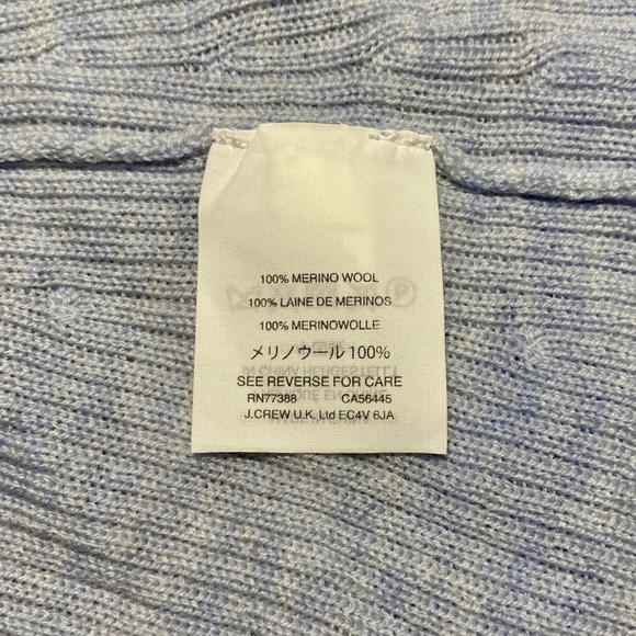 NWT J.CREW 100% Merino Wool Tiered Knit Tank Top - Picture 7 of 8